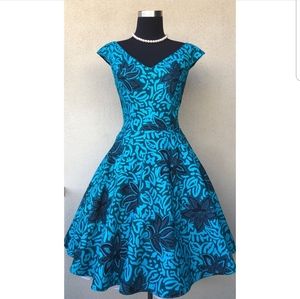 Vintage turqoise Dress